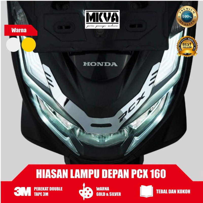 Jual PENAMBAH KEREN TAMPILAN PCX 160 VARIASI LAMPU DEPAN PCX 160 FULL