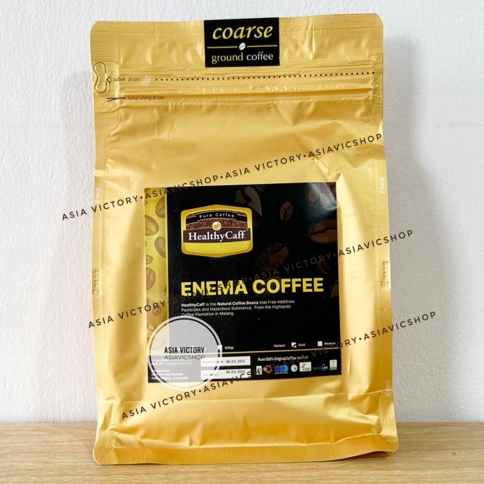 Jual HealthyCaff 500gr Gold Light Roasted/Healthy Caff Kopi Organik ...