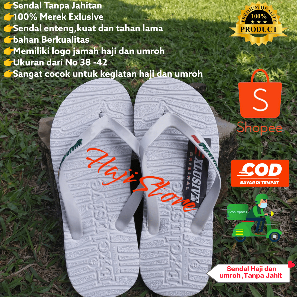 Jual Sendal Tanpa Jahit Haji Dan Umroh Shopee Indonesia