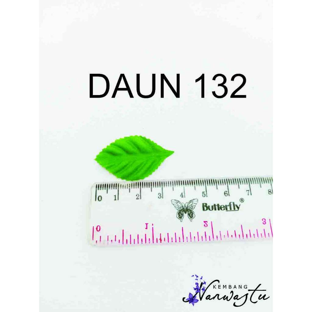 Jual (144 Pcs) Daun Craft Artificial / Daun Kerajinan tangan 132 Hijau ...