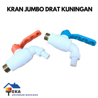 Jual Kran Air Tembok Jumbo Drat Kuningan Soligen Asli Kuat Bagus Awet