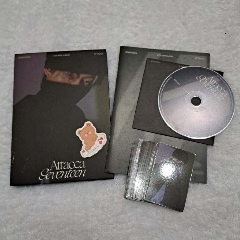 Jual album only seventeen carver attaca fts face the sun carat ver jun ...
