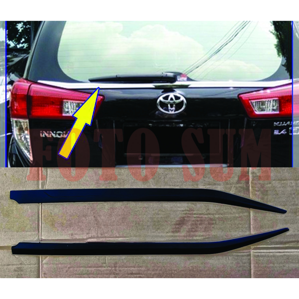 Jual List kaca belakang mobil innova reborn hitam 2016 sampai 2025 ...
