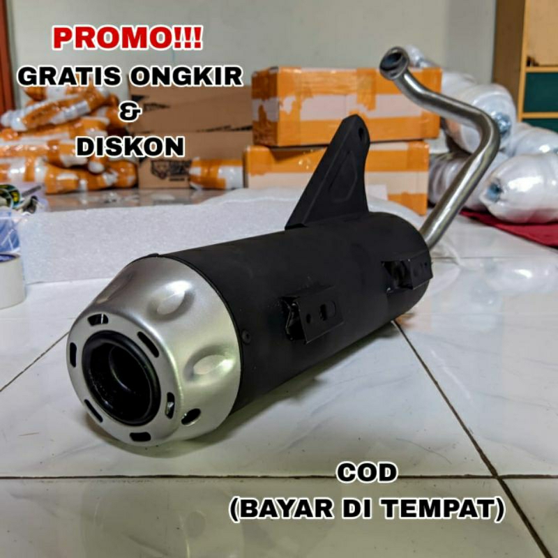 Jual Knalpot Copy TZM Standar Racing Adem No Mberr Beat Fi Beat Karbu ...