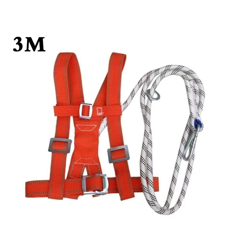 Jual Full Body Harness Absorber Lanyard Safety Belt Proyek Kerja