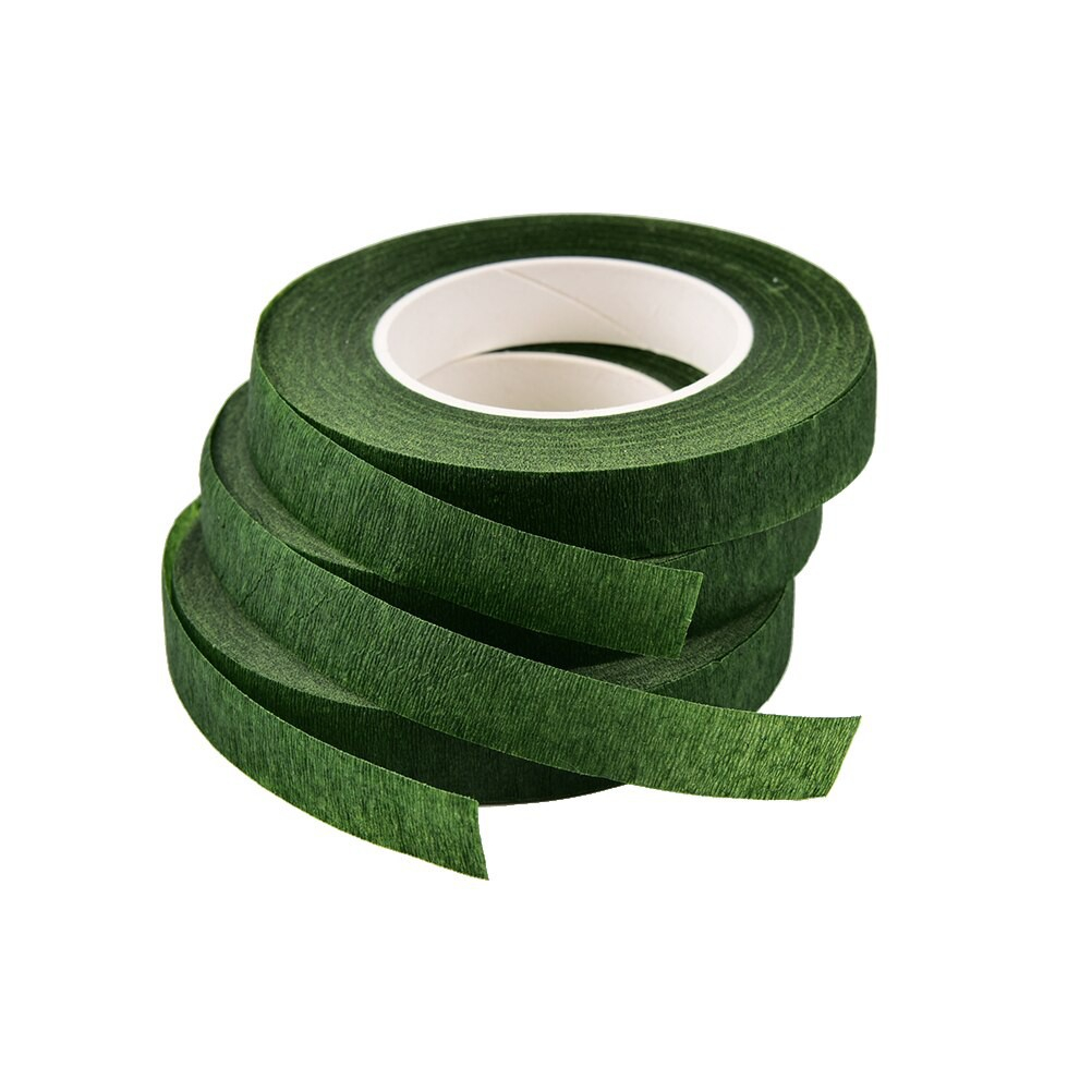 Jual Floral Tape Roll 30 yard / Selotip Daun Hijau / Flower Tape