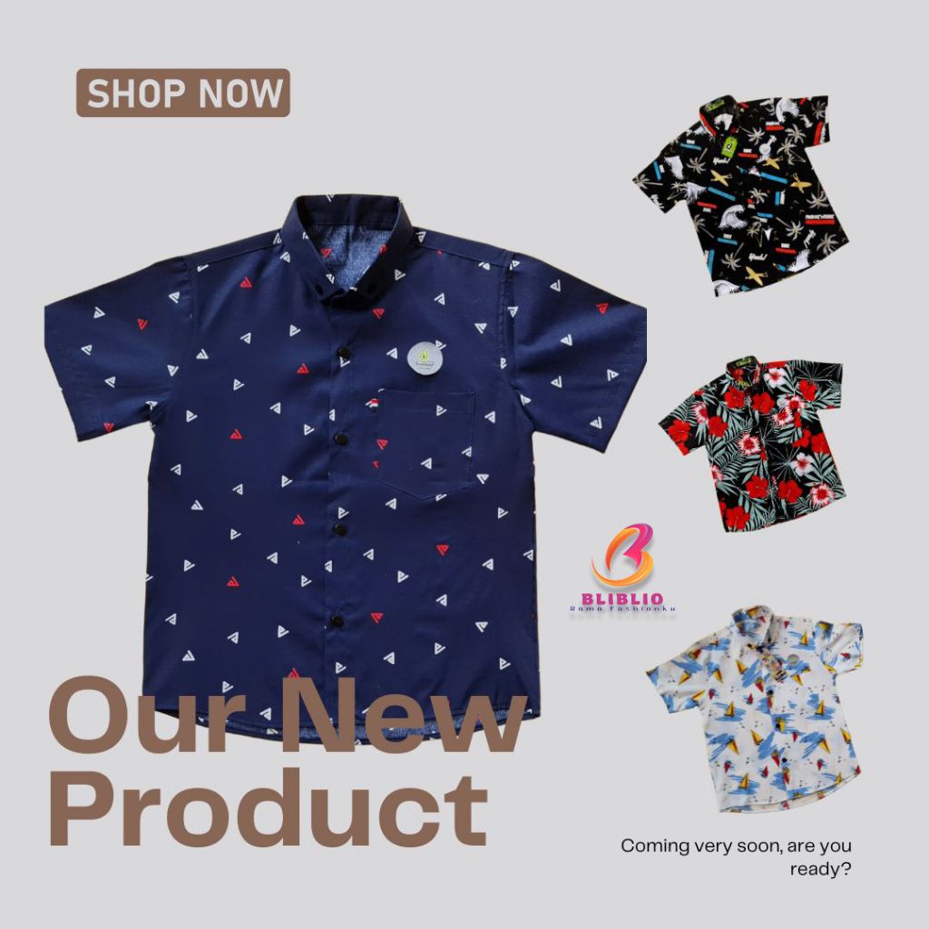 Nevada Nylon Parasut 3D Pocket Kemeja Lengan Pendek Anak Laki-Laki main image 0