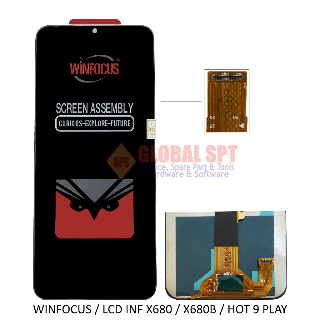 Jual LCD TOUCHSCREEN INFINIX X680 / X680B / HOT 9 PLAY | Shopee Indonesia