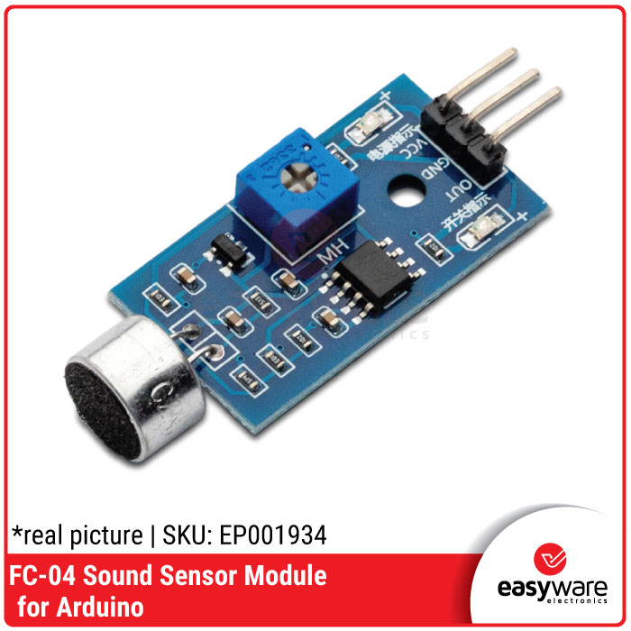 Jual FC-04 Microphone Sound Sensor Module for Arduino | Shopee Indonesia
