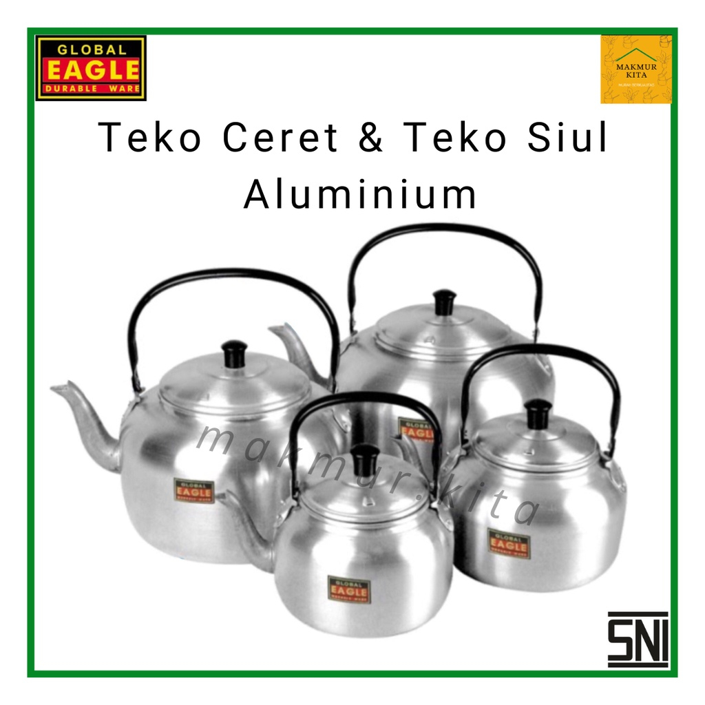 Jual Teko Cor Ge Kettle Ketel Ceret Gagah Hitam Air Minum Teh Teko Cor