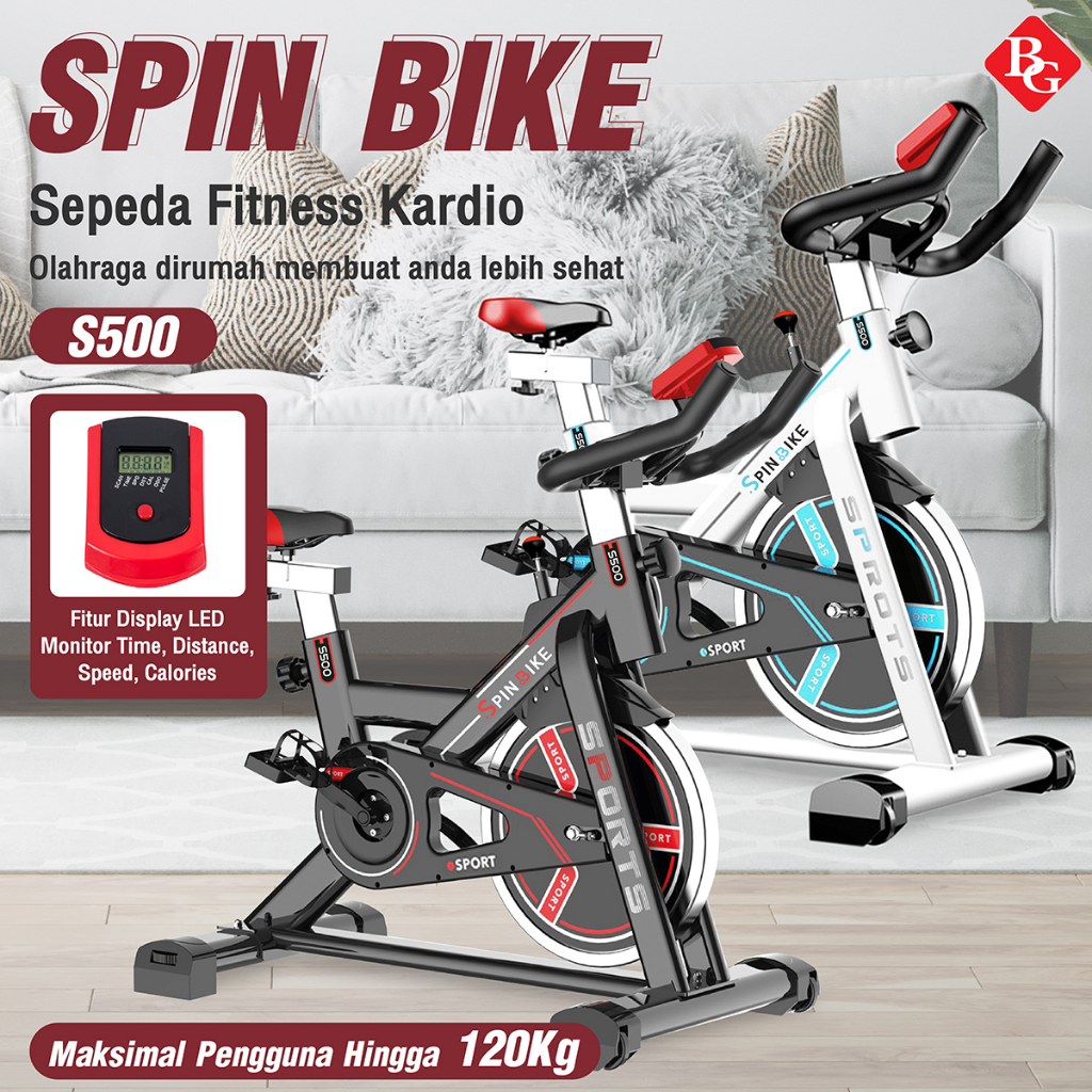 Jual Htd Sport Sepeda Statis Spin Bike Cardio Alat Olahraga Shopee