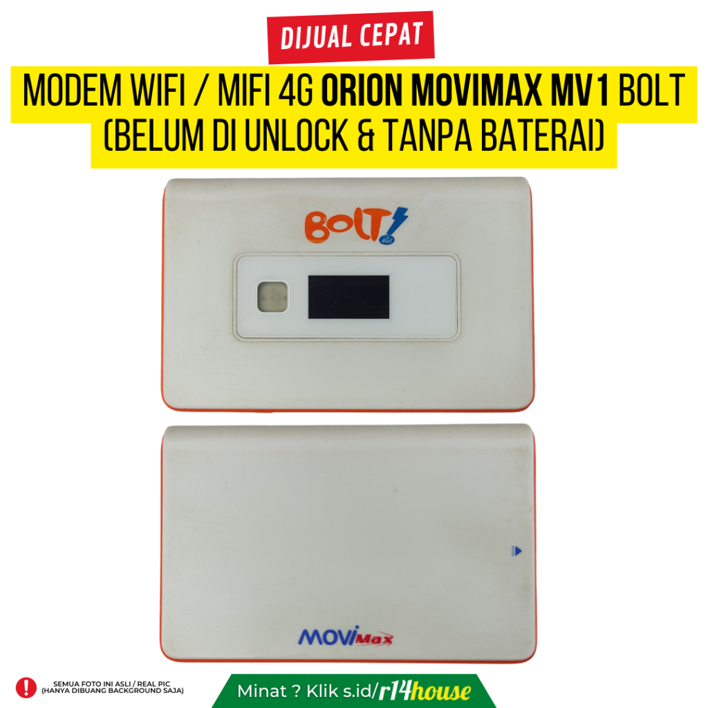 Jual MODEM WIFI / MIFI 4G ORION MOVIMAX MV1 BOLT (BELUM DI UNLOCK ...