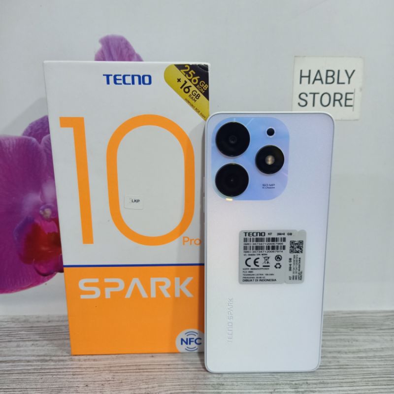 Jual TECNO SPARK 10 PRO 8/256 SECOND FULLSET | Shopee Indonesia