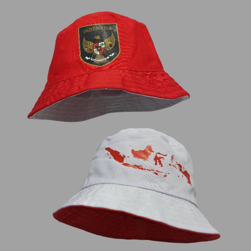 Jual Topi INDONESIA Peta Map Maps Nusantara Republik Dirgahayu Tanah ...