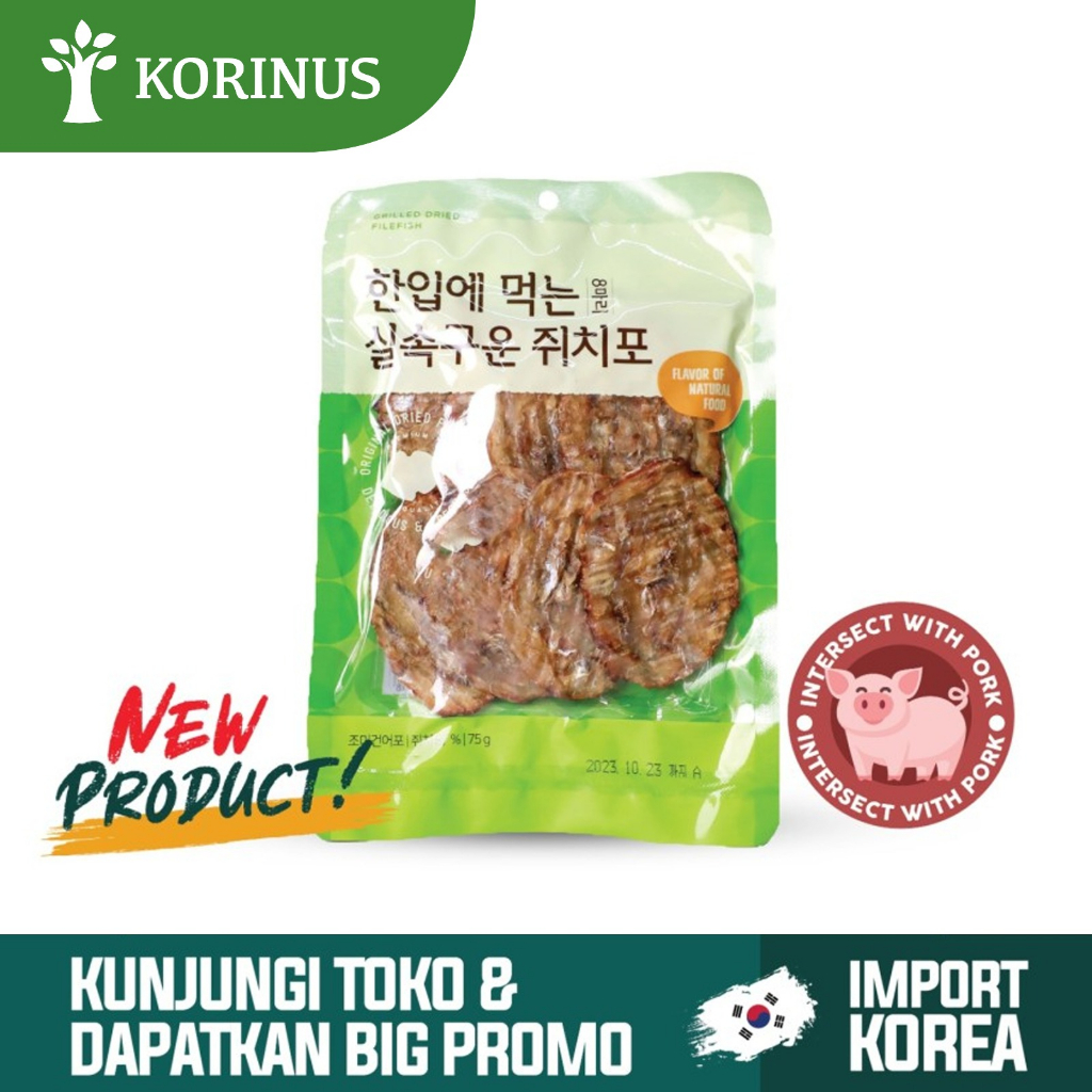 Jual K- Grilled Dried Filefish/Ikan Filet Kering Panggang Berbumbu 75g ...