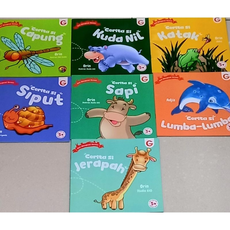 Jual BUKU CERITA ANAK SERI MENGENAL HEWAN | Shopee Indonesia