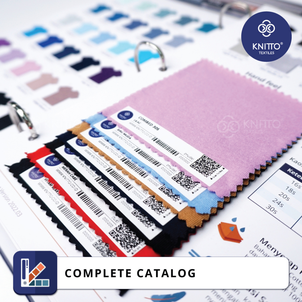 Jual COMPLETE CATALOG KNITTO TEXTILES | Shopee Indonesia