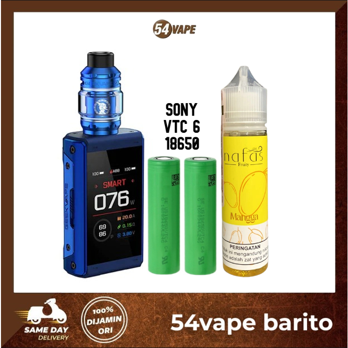 Jual Geekvape Aegis T200 Kit Mod Authentic + Battery Sony VTC 6 18650 ...