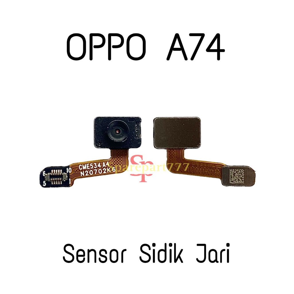Jual Original Flexibel Sensor Fingerprint A74 / CPH2219 - Sensor Sidik ...
