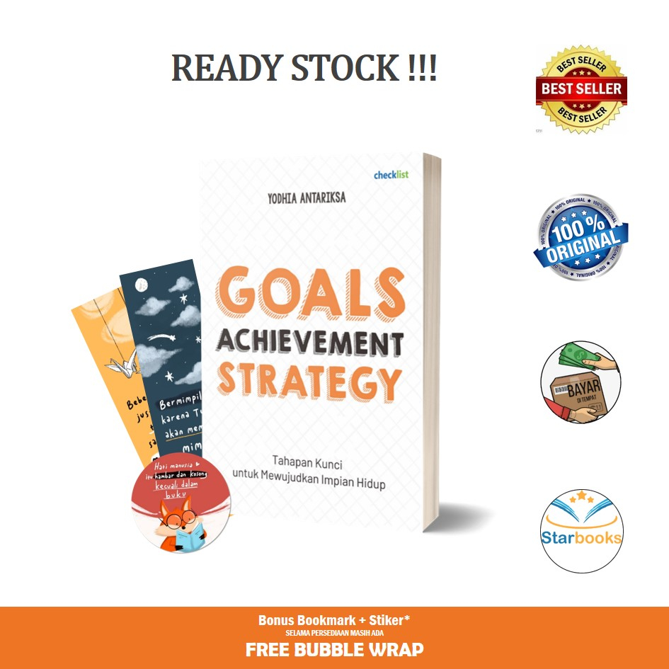 Jual Buku Goals Achievement Strategy: Kunci Mewujudkan Impian ...