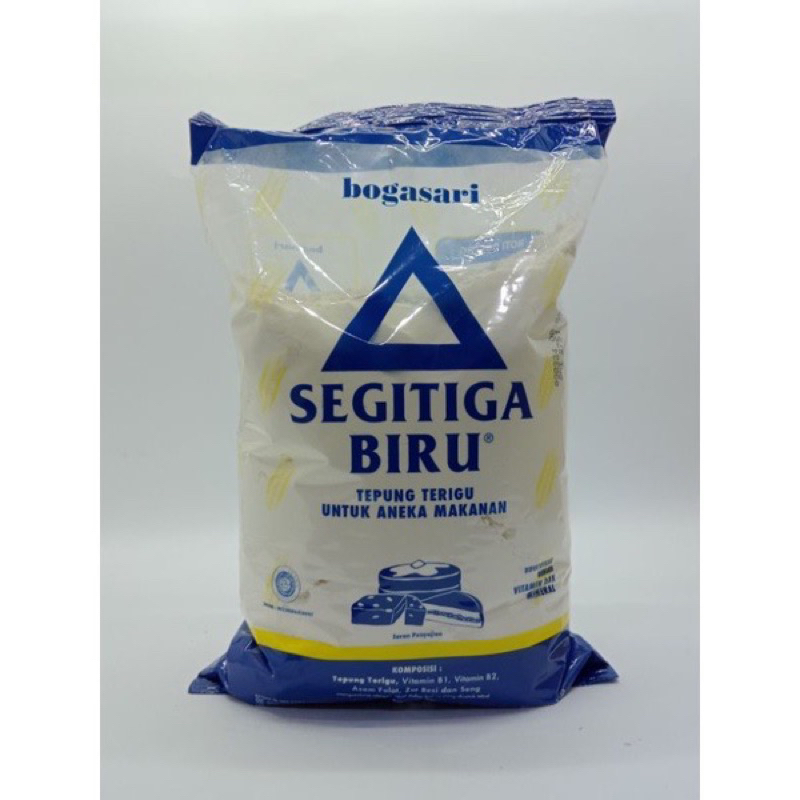 Jual TEPUNG TERIGU SEGITIGA BIRU (PROTEIN TINGGI) 1KG | Shopee Indonesia