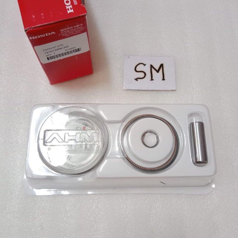 Jual piston kit seher ring seker os standar std new Megapro monoshock