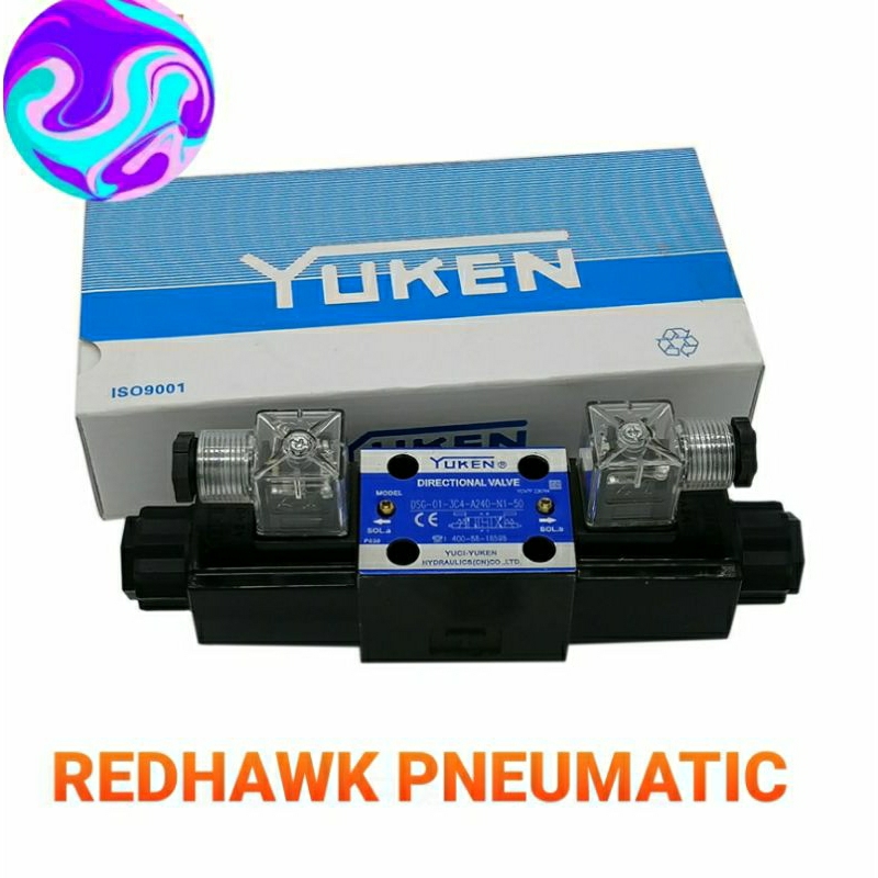 Jual SOLENOID VALVE DSG 01-3C4-D24-N1-50 YUKEN /SOLENOID VALVE 3C4 DC ...