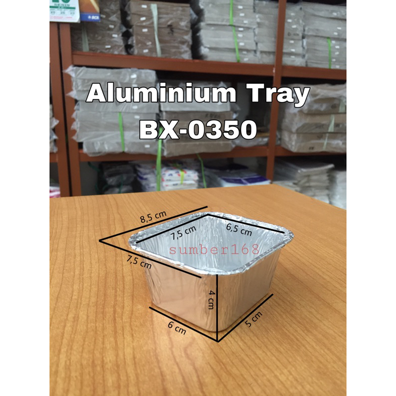 Jual [10pcs] ALUMINIUM TRAY | ALTRAY | ALUTRAY BX 340 / BX 350 / BX ...