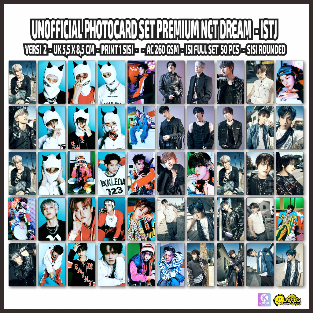Jual PHOTOCARD KPOP isi 50 pcs // unofficial Photocard KPOP / Print 1 ...