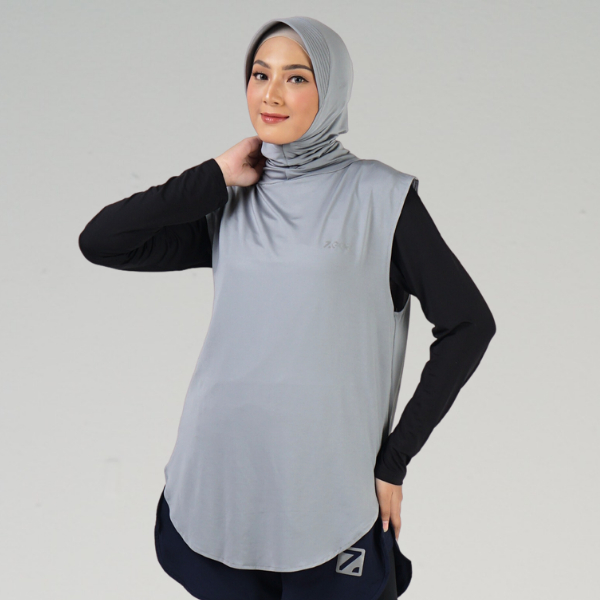 Jual Zeea Outer Sport Hijab Panjang Hayfa P Tahmina Jilbab Olahraga Shopee Indonesia 2325