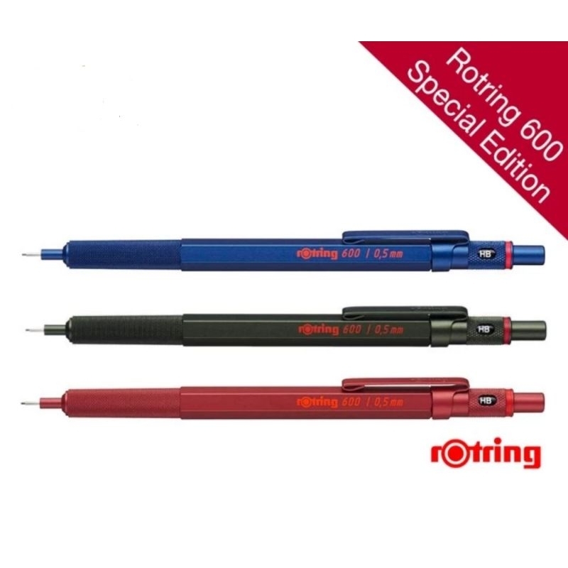 Jual Rotring 600 Mechanical Pencil Limited Edition Shopee Indonesia