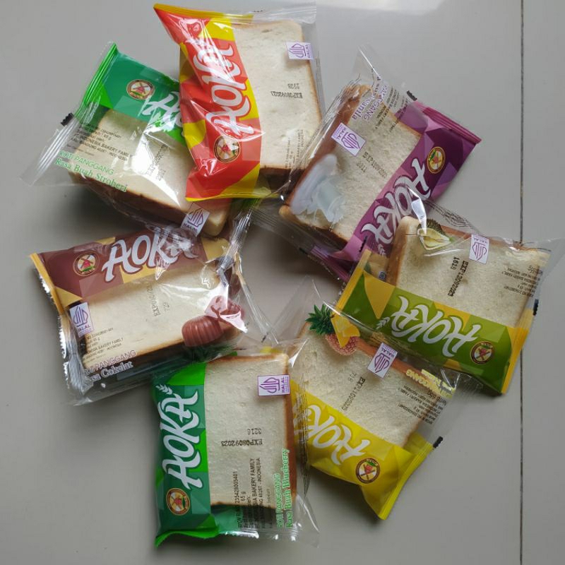 Jual AOKA roti panggang 8 varian rasa | Shopee Indonesia