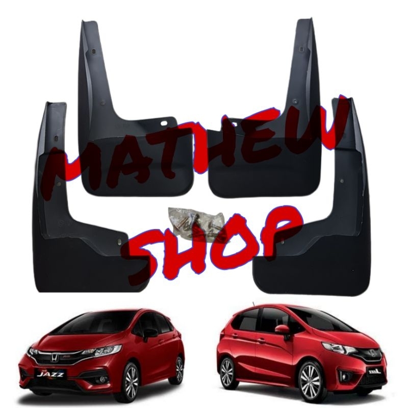 Jual Mudguard Mud Guard Karpet Penahan Lumpur All New Jazz GK5 2014 2015 2016 2017 2018 2019