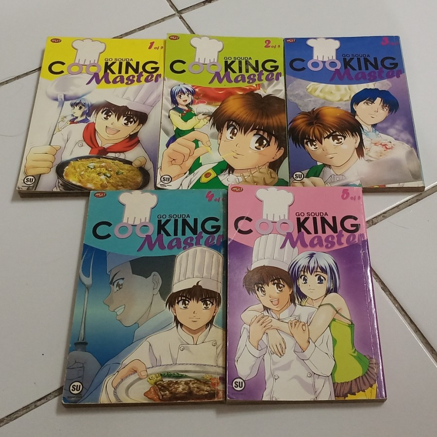 Jual Bursa Komik 2nd Komik Cooking master | Shopee Indonesia