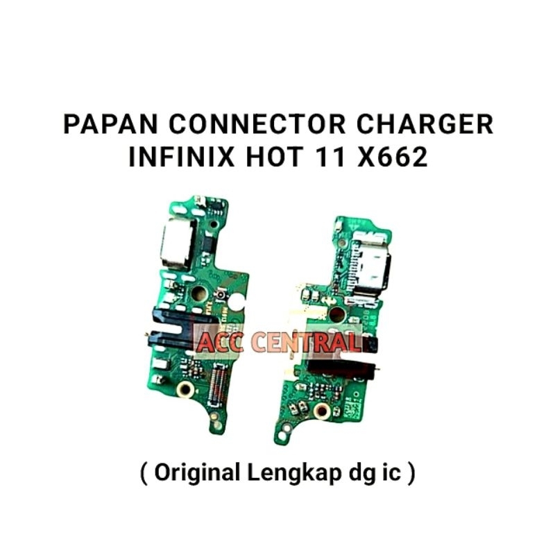 Jual Flexible Board Connector Charger Infinix Hot 11 X662 Papan Con Cas