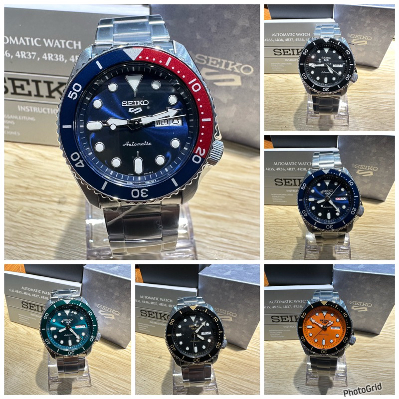 Jual JAM TANGAN SEIKO 5 DIVER SRPD SERIES ORIGINAL RESMI DISTRIBUTOR