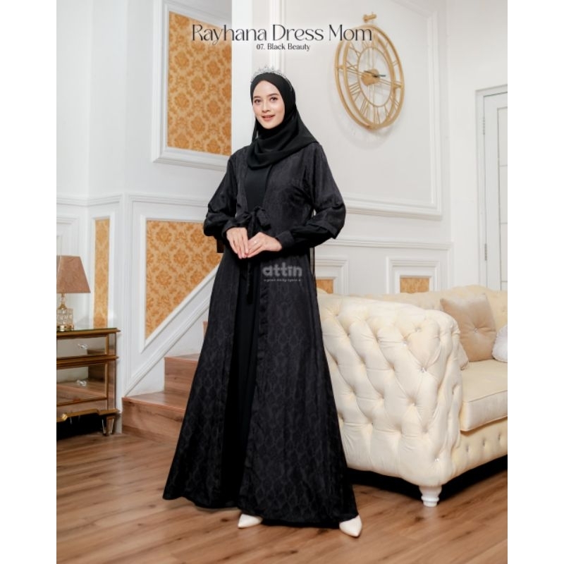 Jual Dress Muslim Gamis Baju Lebaran Sarimbit Couple Raya Ori Fashion