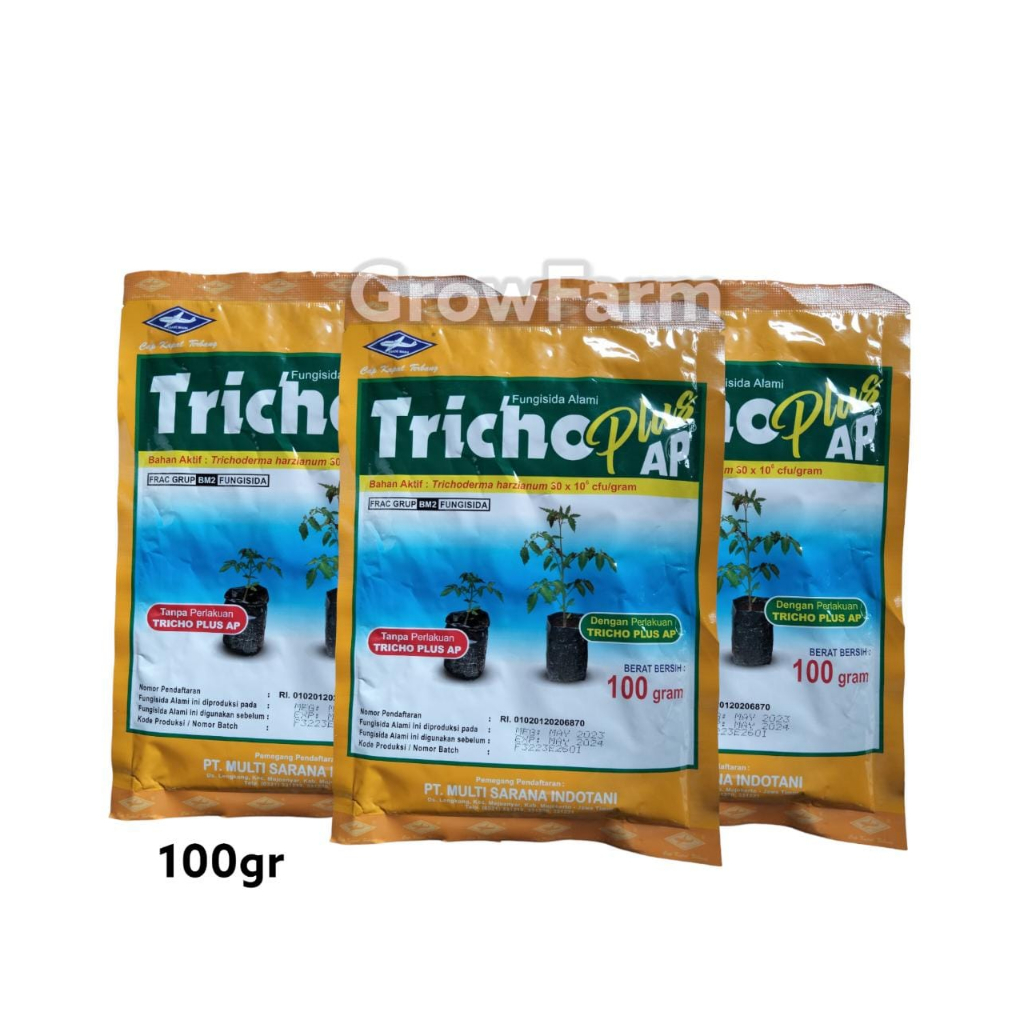 Jual Trichoplus Ap Gram Fungisida Trico Plus Ap Trichoderma Harzianum Mengendalikan Busuk