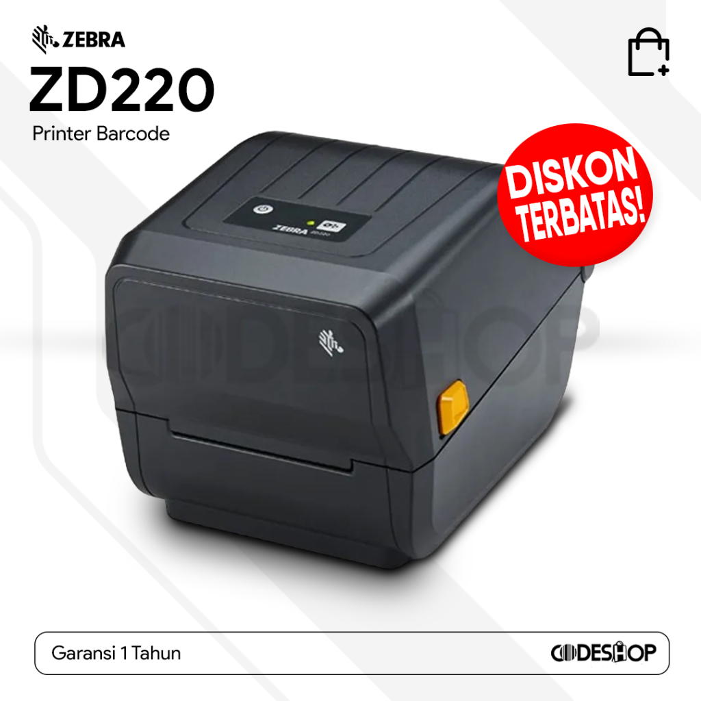 Jual Printer Barcode Zebra Zd220 Cetak Label Auto Kalibrasi Shopee Indonesia 8480