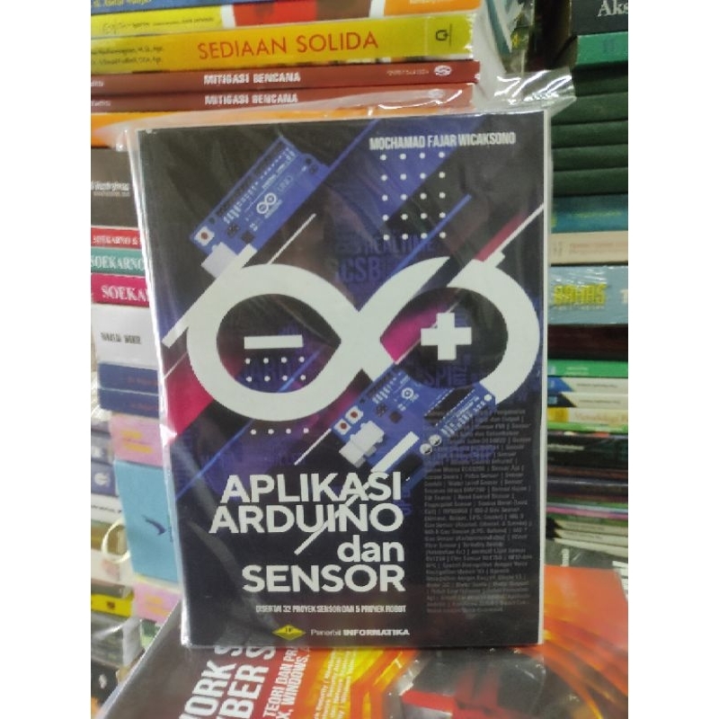 Jual buku aplikasi arduino dan sensor shopee indonesia
