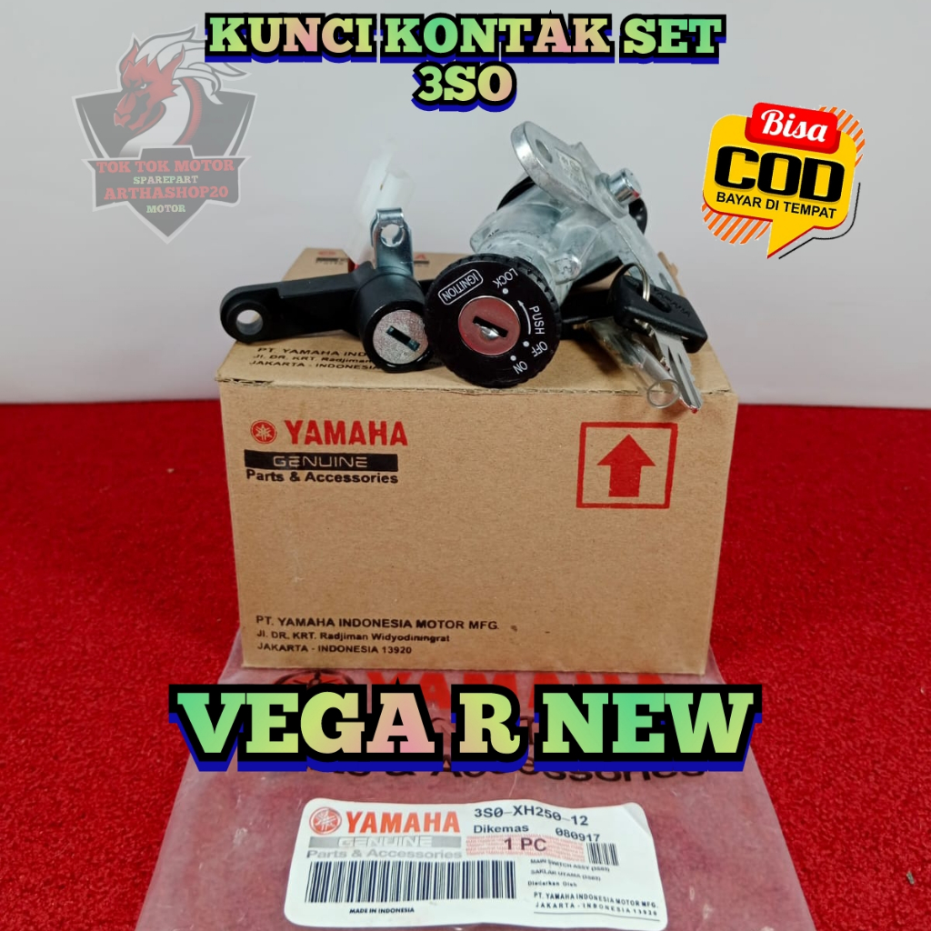 Jual Kunci Kontak Satu Set Jok Asli Original Yamaha Ygp S Vega R