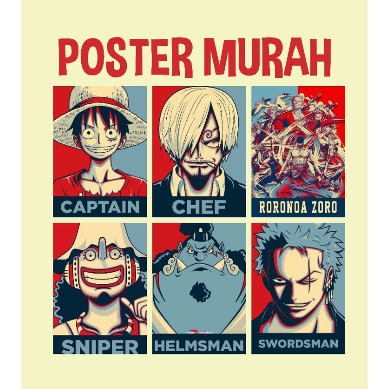 Jual poster one piece Shopee Indonesia
