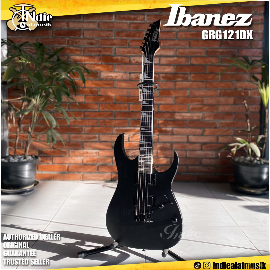 Jual Gitar Elektrik Ibanez GRG121DX Black Night | Original | Shopee ...