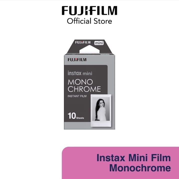 Jual FUJIFILM Instax Mini Monochrome Film | Shopee Indonesia