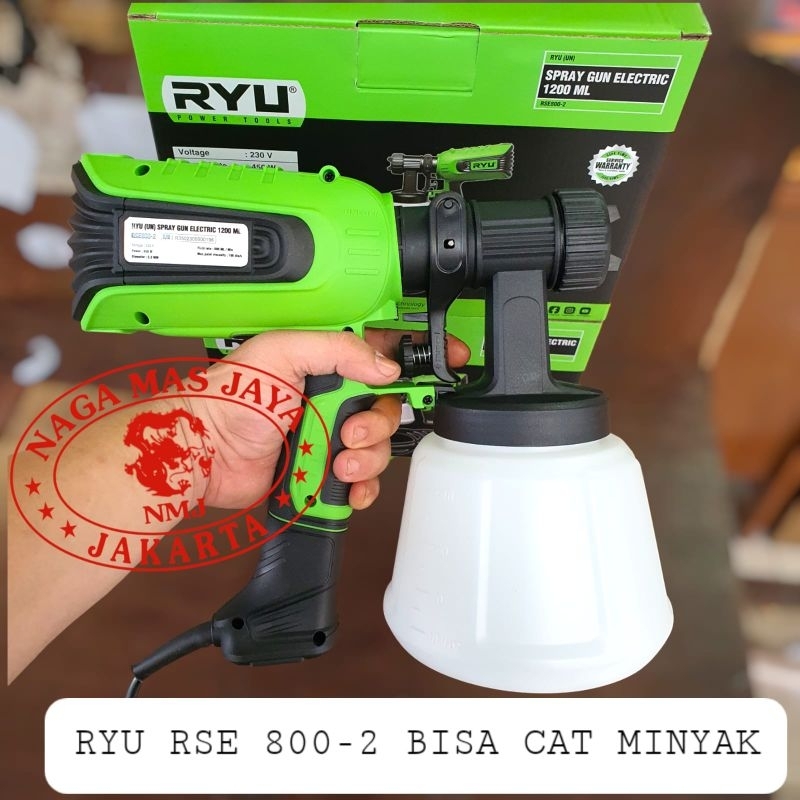 Jual SPRAY GUN CAT ELECTRIC RYU RSE 800-2 / SEMPROTAN CAT LISTRIK RYU ...