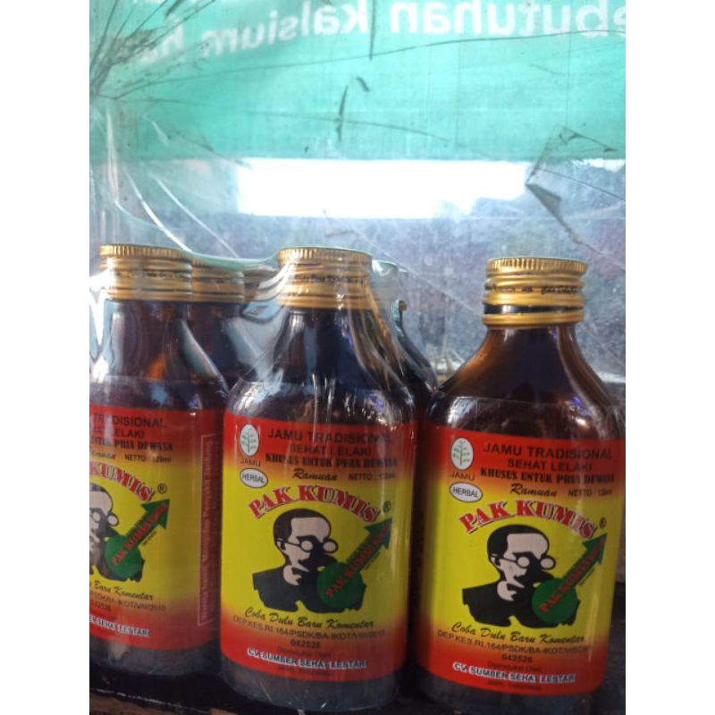 Jual Pak Kumis Jamu Tradisional Sehat Jamu Kuat Pria 120ml Shopee