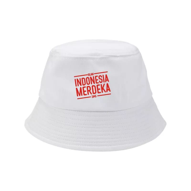 Jual TOPI BUCKET HATS INDONESIA MERDEKA SEJAK 1945 // TOPI KEMERDEKAAN ...