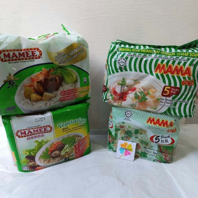 Jual Mie Instan Mama Mie Thailand Bihun Flat Noodles Shopee Indonesia