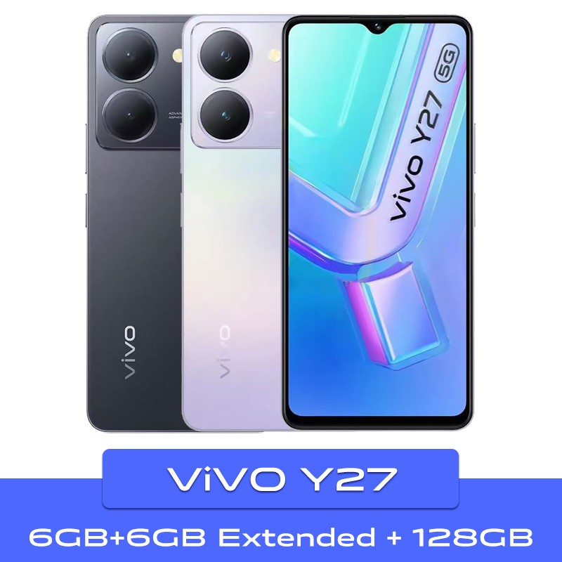 Jual Vivo Y27 5G 6/128GB | 6/128 GB Garansi Resmi | Shopee Indonesia