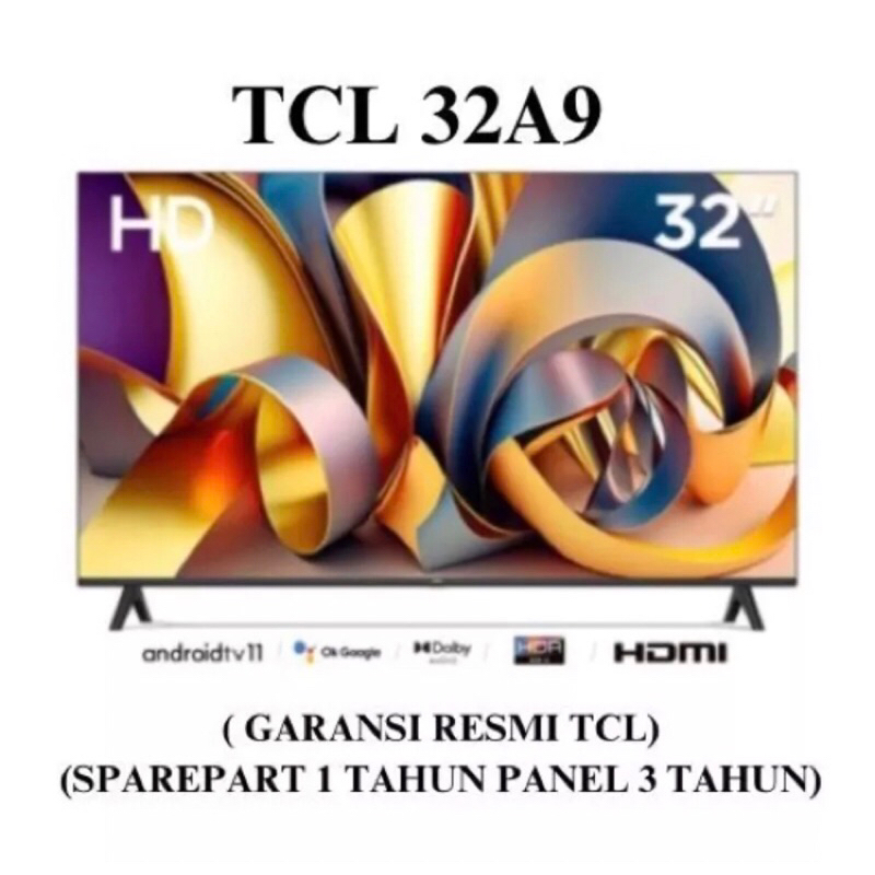 Jual SMART TV TCL 32 inch 32A9 ANDROID 11 DIGITAL | Shopee Indonesia